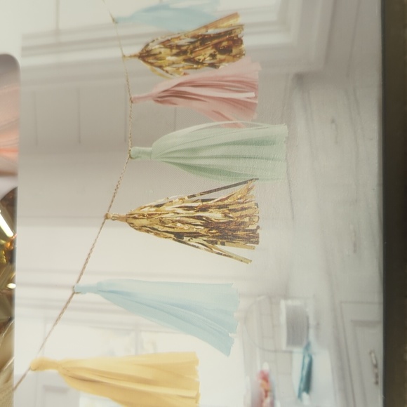 Threshold Tassel Garland 6 FT, 4 boxes 25FT Total - Picture 3 of 5